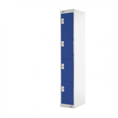 FF DD 4Door Locker 300X300X1800 Blue Doo