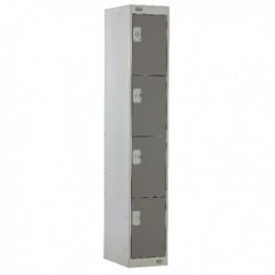 FF DD 4 Door Locker Dk Grey Dr 300mm