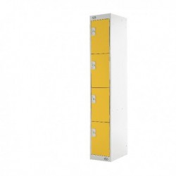 FF DD 4Door Locker 300X300X1800 Ylw Door