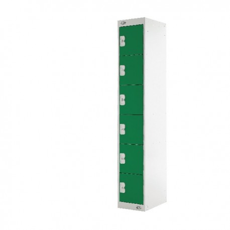 FF DD 6Door Lcker 300X300X1800 Grn Door