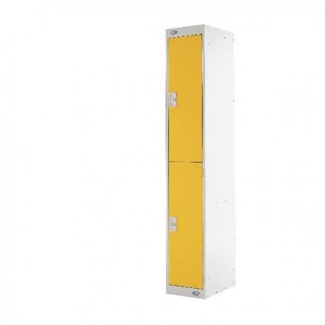 FF DD 2Door Locker 300X450X1800 Ylw Door