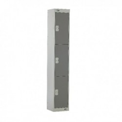 FF DD 3 Door Locker Dk Grey Dr 450mm