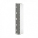 FF DD 5 Door Locker Dk Grey Dr 450mm