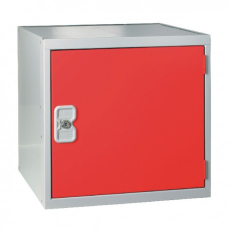 FF DD Cube Locker W300Xd300Xh300mm Red