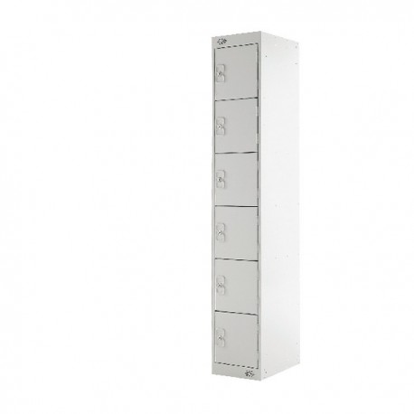 FF DD Express Locker 6 Dr D450mm Gy