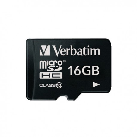 Verbatim MicroSDHC 16Gb Memory Card