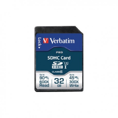 Verbatim Pro SDHC 32Gb Memory Card