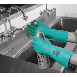 Polyco Size 9 Nitrile Synth Rubber Glove