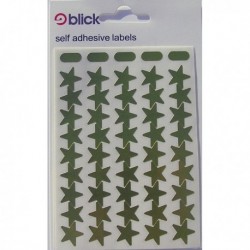 Blick Labels Metal Star 14mm Gold Pk2700