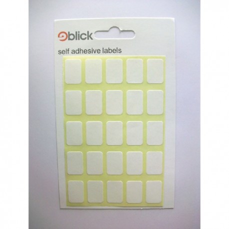 Blick 12x18mm White Label Bag