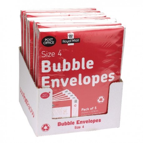 Postpak Size 4 Bubble Envelope Pk40