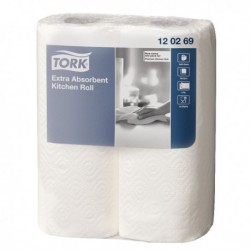 Tork Absorbent Kitchen Roll 2 Ply Pk24