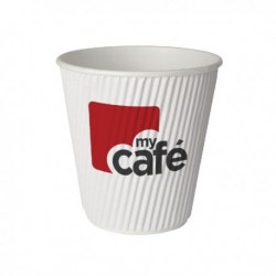 MyCafe 12oz Ripple Wall Hot Cups Pk500