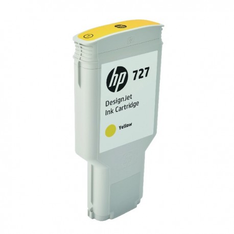 HP 727 Yellow DesignJet Ink 300ml F9J78A