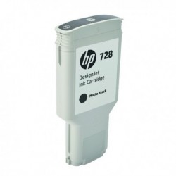 HP 728 Matte Black DesignJet Ink F9J68A