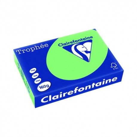 Trophee Card A4 160gm Natural Green (Pack of 250)