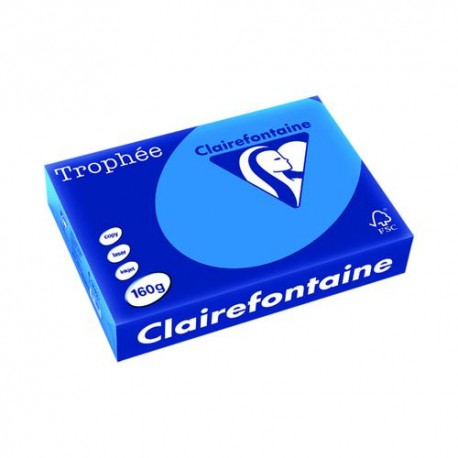 Trophee Card A4 160gm Intensive Blue (Pack of 250) 1022C