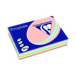 Trophee Card A4 160gm Pastel Assorted (Pack of 250) 1712C