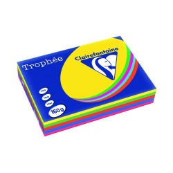Trophee Card A4 160gm Intensive Assorted (Pack of 250) 1713C